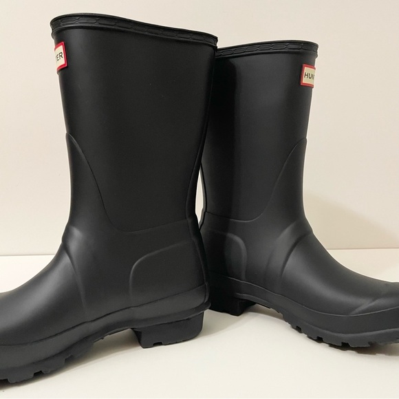 Hunter Disney Mickey Mouse Black Rain Boots Womens Size 5 - Picture 8 of 14